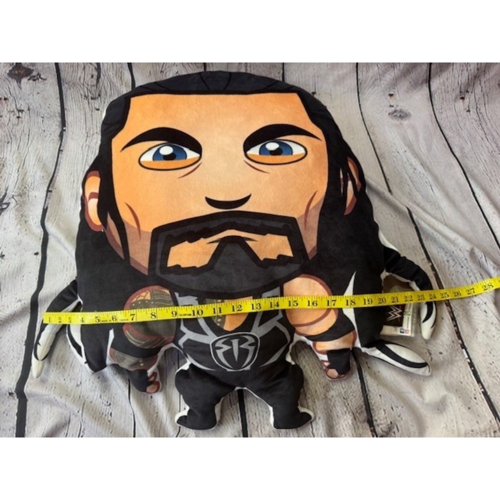 2017 Northwest WWE Roman Reigns Cloud Character Pillow Plush Pal 23" - Picture 7 of 7